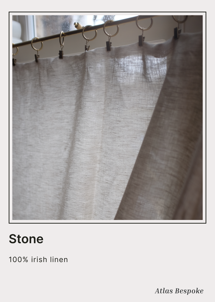 Recess style café curtain set