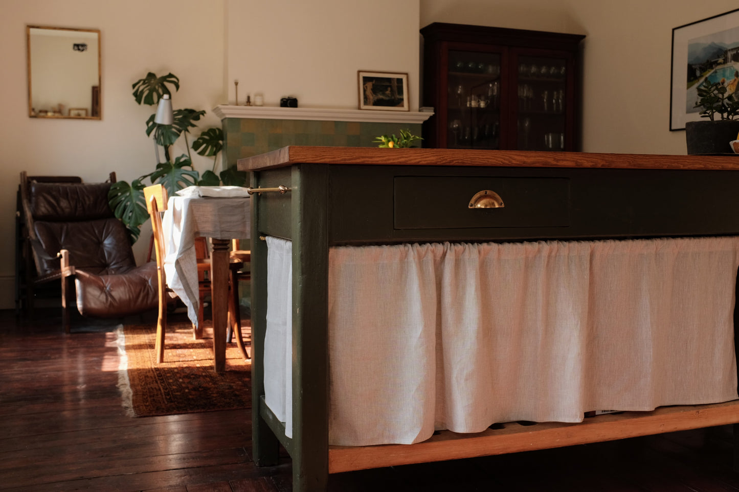 Recess Style Café Curtain Set