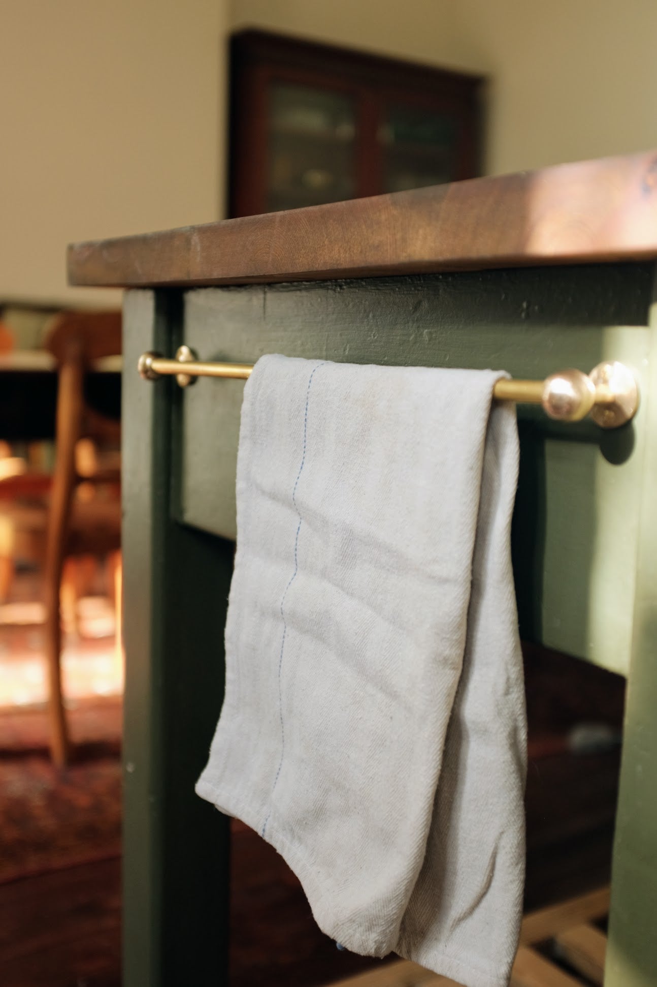 Cabinet Café Curtain Rod
